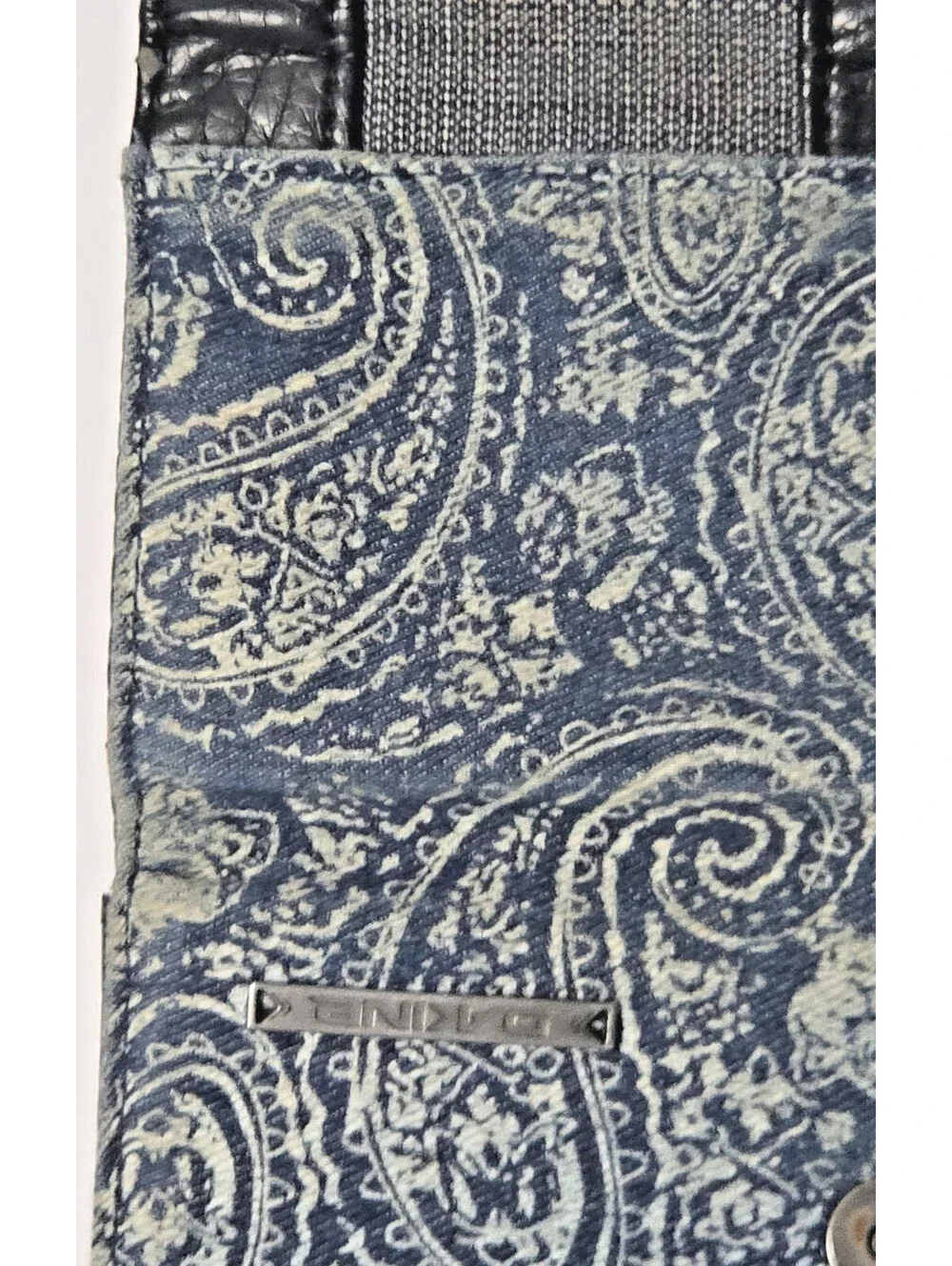 Boho Blue Paisley Dakine Penelope Makani Wallet Blue Paisley Fold Clutch